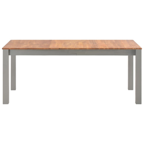 Maison Madeleine -  7 Piece Dining Set Solid Oak Wood